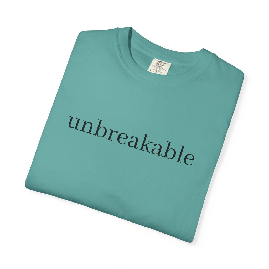 Unbreakable Graphic T-Shirt — Minimalist Empowerment Tee