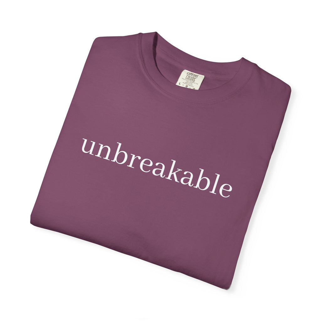 Unbreakable Graphic T-Shirt — Minimalist Empowerment Tee