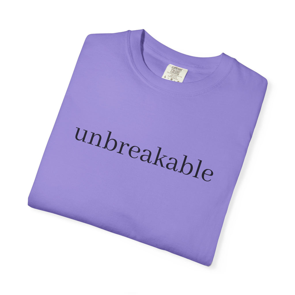 Unbreakable Graphic T-Shirt — Minimalist Empowerment Tee