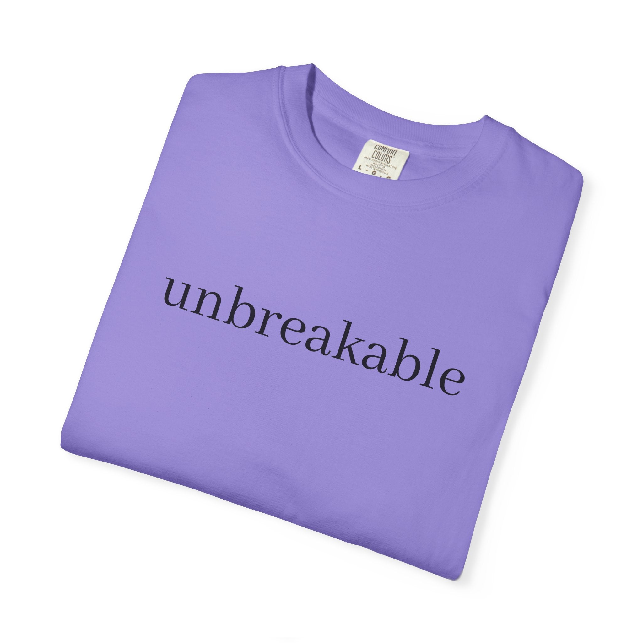 Unbreakable Graphic T-Shirt — Minimalist Empowerment Tee