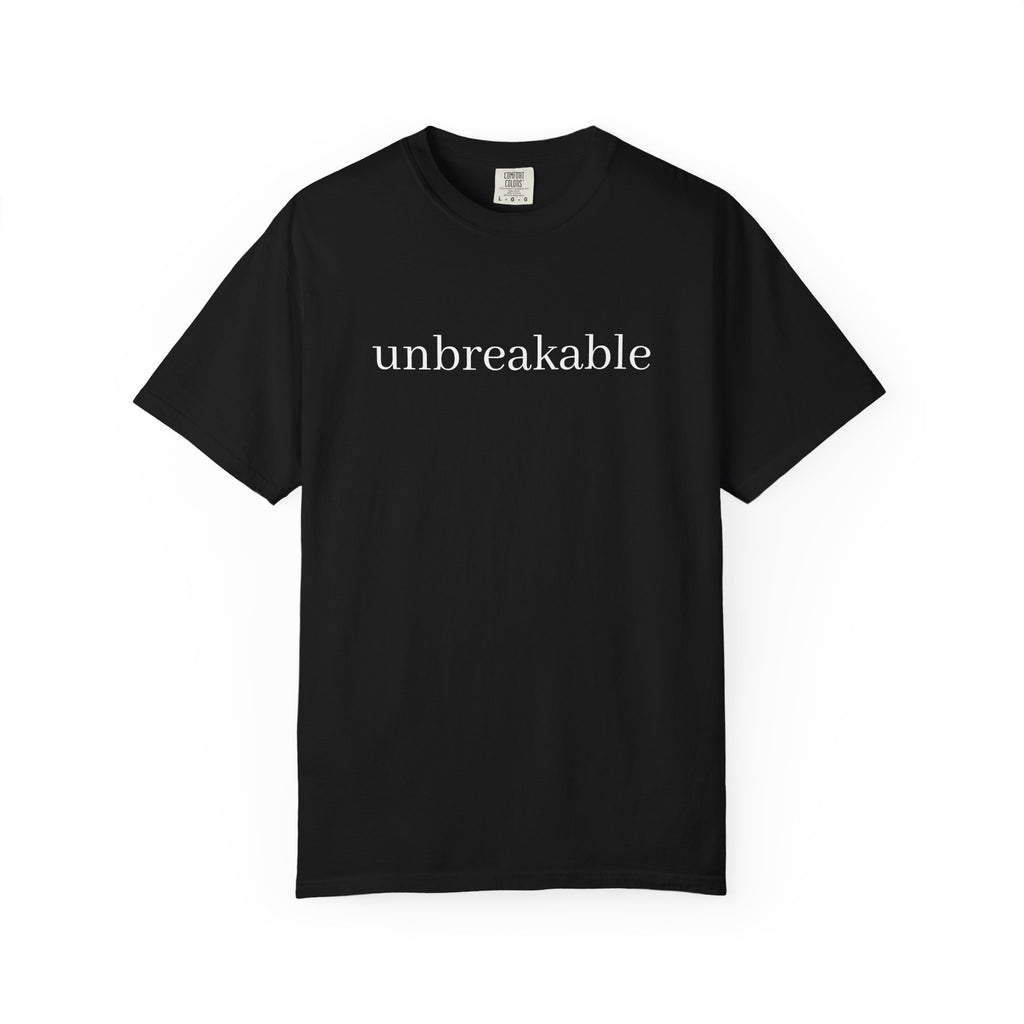 Unbreakable Graphic T-Shirt — Minimalist Empowerment Tee