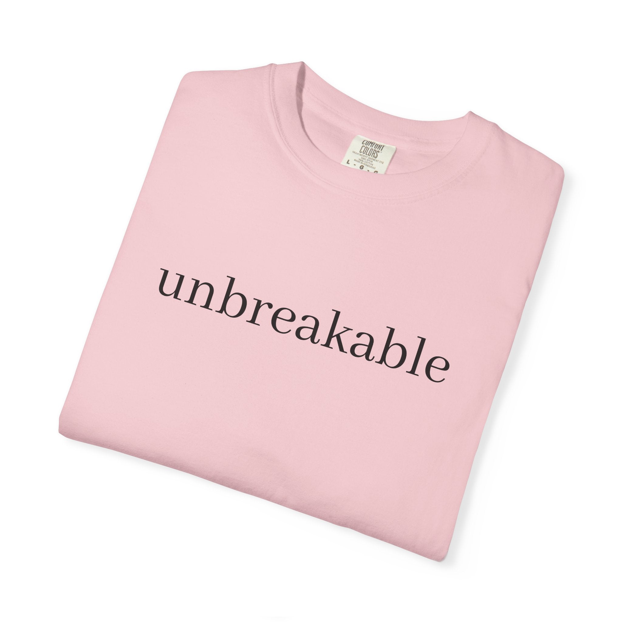 Unbreakable Graphic T-Shirt — Minimalist Empowerment Tee