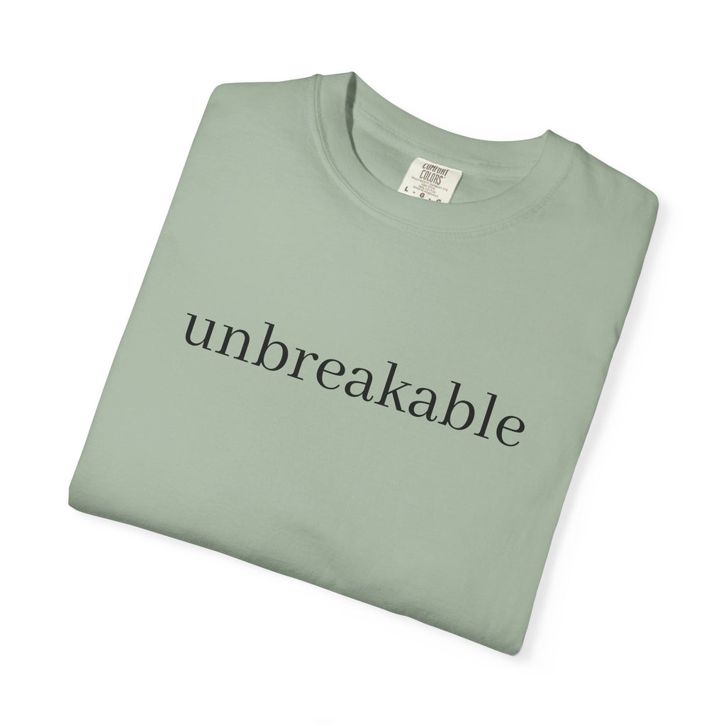 Unbreakable Graphic T-Shirt — Minimalist Empowerment Tee